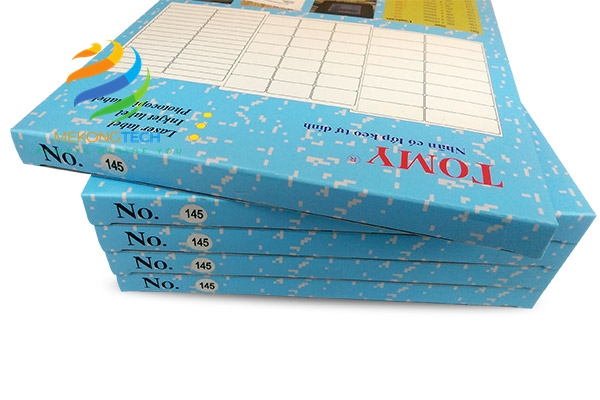 Mua bán giấy in mã vạch Tomy A4 145 65 tem 38x21mm